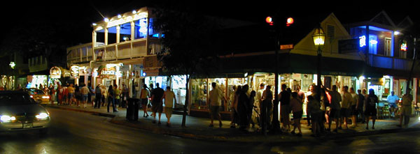 Duval St. at Night