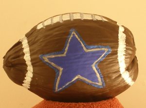 Sports Team Logo Painted Coconut