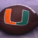 Sports Team Logo Painted Coconut