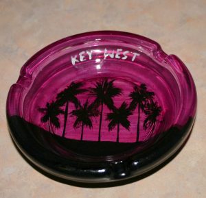 Purple Sunset Ashtray