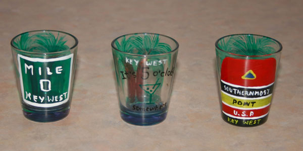 Key West Shot Glass