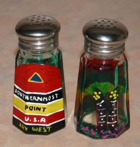 Southernmost Point Salt Shakers