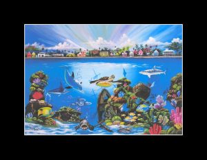 Key West Fantasy Art Print