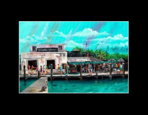 Schooner Wharf Print