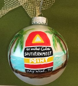 Southernmost Point Christmas Tree Ornament