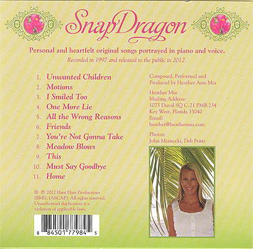Heather Mia Music CD