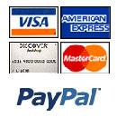 Credit Card or Paypal