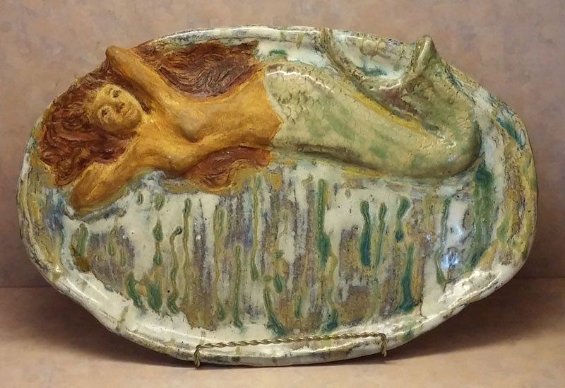 Mermaids Ceramic Platter