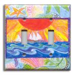 Ocean Switch Plate Cover