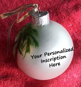 Personalized Christmas Ornament